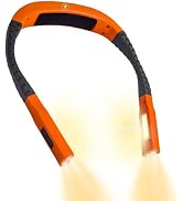 Gladwork Book Lights for Reading at Night LED Neck Light Bed Reading lamp Portable Rechargeable 3...