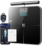 Amzmerit Smart Scale for Body Weight with Handle, Body Composition Analyzer | 8-Electrode Highly ...