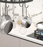 hanging pot rack ceiling mount