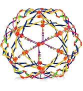 4E's Novelty Expandable Breathing Ball Toy Sphere for Kids & Adults, Expands from 5.6