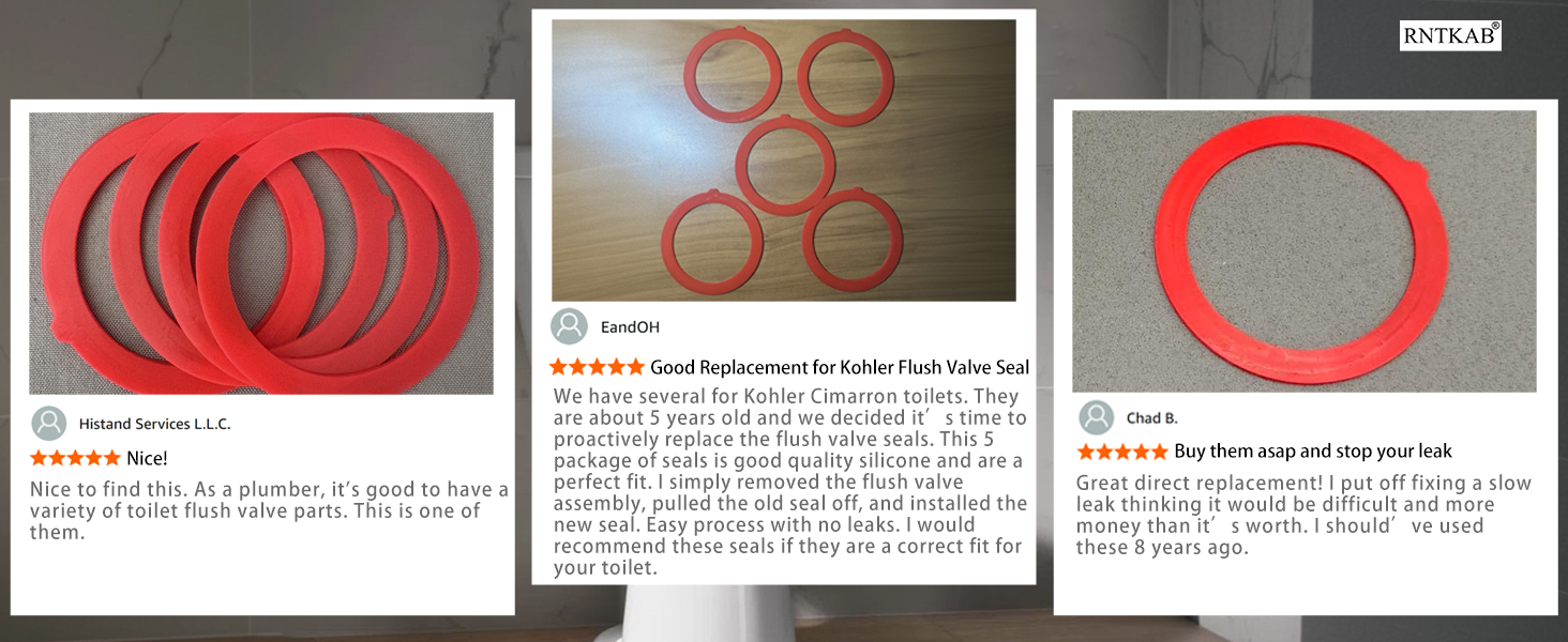 k-gp1059291 canister flush valve seal toilet replacement kit gp1059291 red