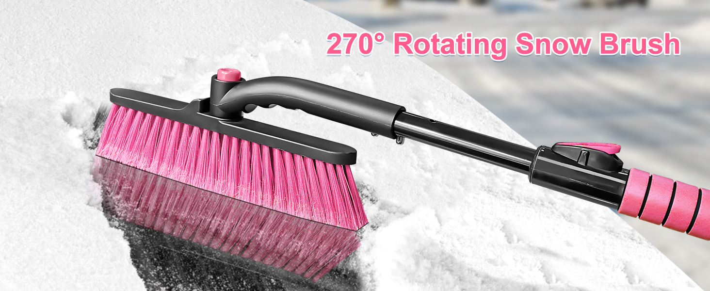snow brush ice scraper