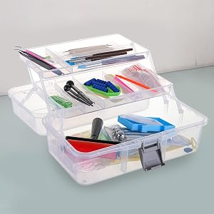Plastic Craft Organizer Box