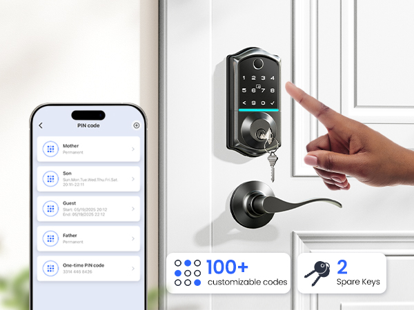 smart door locks for front door