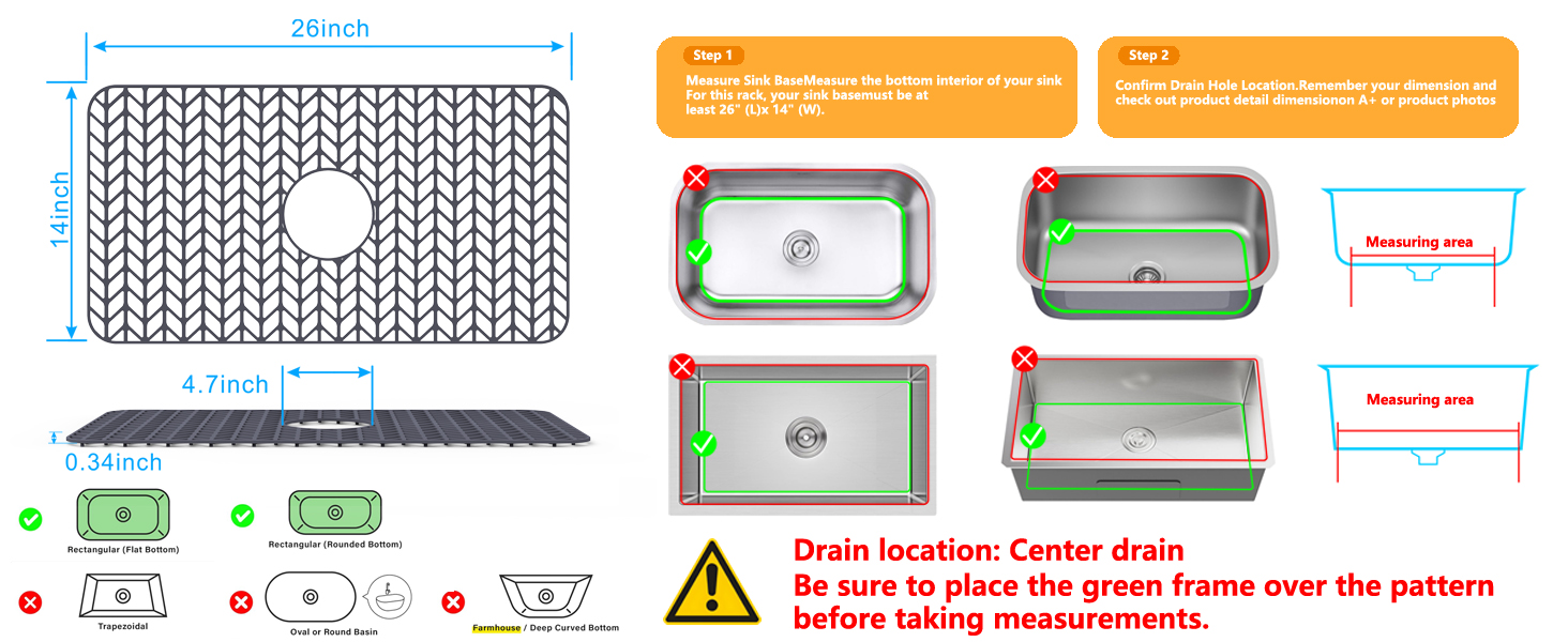 Sink protectors for kitchen sink