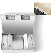 KYHSHJ Recessed Flat Hidden Socket Kit with 4 * 15A Receptacle+1 * 5V 1.5A USB Charging Ports+2-P...