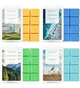 STRN Scented Wax Melts Wax Cubes Long Lasting Strong Scent, Soy Wax Cubes for Warmer Jelly Wax Me...