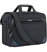 KROSER Laptop Bag 17.3 Inch Premium Laptop Briefcase, Expandable Laptop Shoulder Messenger Bag Du...