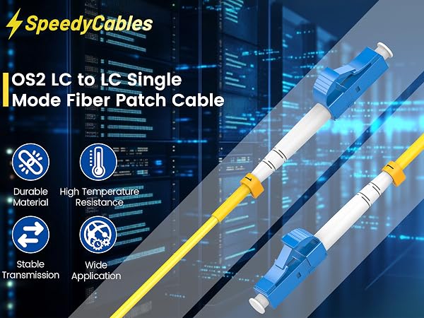 os2 lc to lc;lc to lc fiber patch cable;fiber patch cable;lc to lc single mode fiber patch cable
