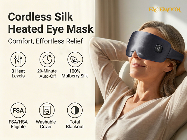Silk Heated Eye Mask Cordless