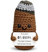andmade Crochet Cigar Decorative Ornament Gift (grandpa)