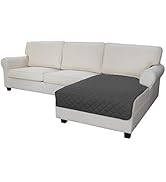 Easy-Going Sofa Slipcover L Shape Sectional Couch Cover 42 x 52 inches Rectangular Chaise Lounge ...