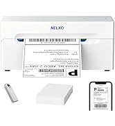 Nelko Bluetooth Thermal Shipping Label Printer, Wireless 4x6 Shipping Label Printer for Small Bus...