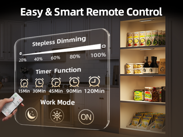 light with remote