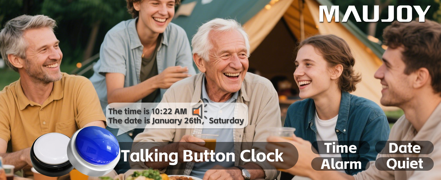 ???A+Talking Button Clock