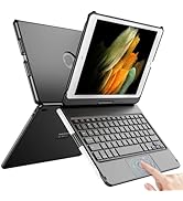 Touchpad Keyboard Case for iPad 10.2 9th/8th/7th Gen, Keyboard Case for iPad 9th Generation/8th/7...