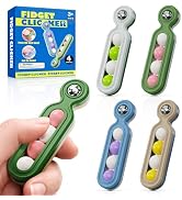 Fidget Toys Adults Stress Relief: 4 Pack Fidget Clicker Toys - Sensory Toys for Autism Kids Calmi...