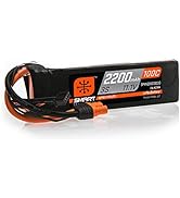 Spektrum 11.1V 2200mAh 3S 100C Smart LiPo Battery: IC3, SPMX22003S100