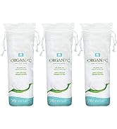 Organyc 100% Organic Cotton Rounds -Chemical Free, For Sensitive Skin (210...