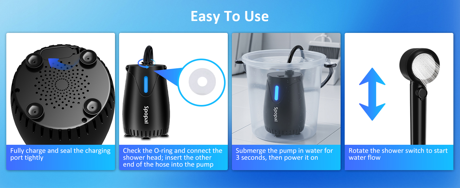 Portable Shower for Camping