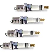 Teybouk 4PCS Car Spark Plugs, Iridium Car Ignition Plugs Designed for 5464 BKR5EIX-11, Vehicle Ig...