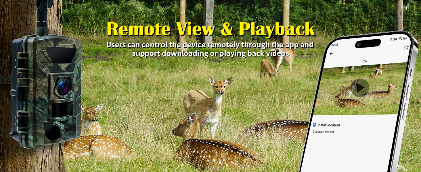 trail camera sends picture to cell phone