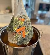 Regency Wraps, Soup Sock, Cotton Mesh Bags for Making Clear Flavorful Broth and Soups, Natural 10...