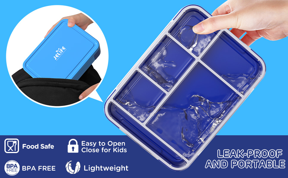 Silicone Seal Leak Proof Lunch Boxes