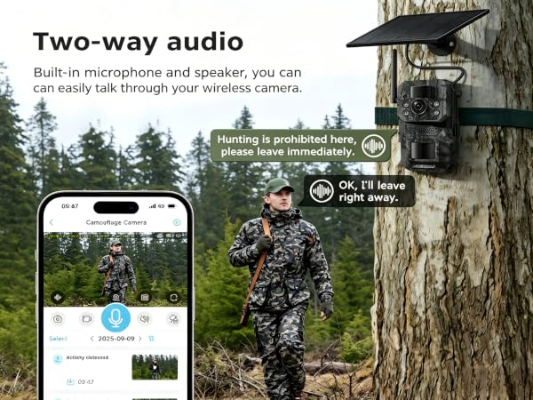 TWO-WAY AUDIO REMOTE VOICE INTERCOM