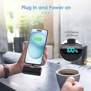 plug in power bank for iphone 15