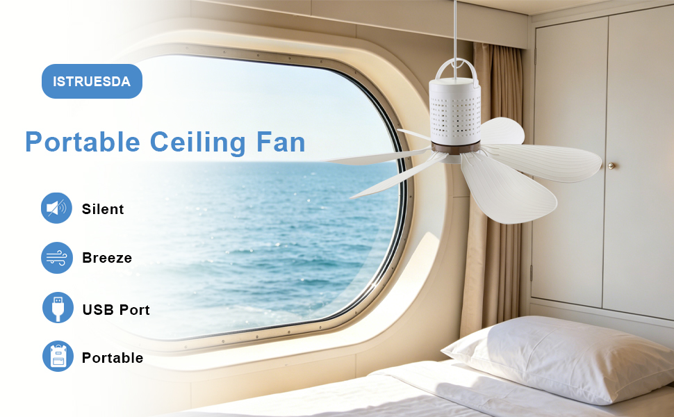 portable ceiling fan