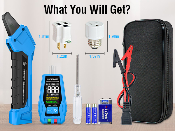 Circuit Breaker Finder Tool Kit with Accessories