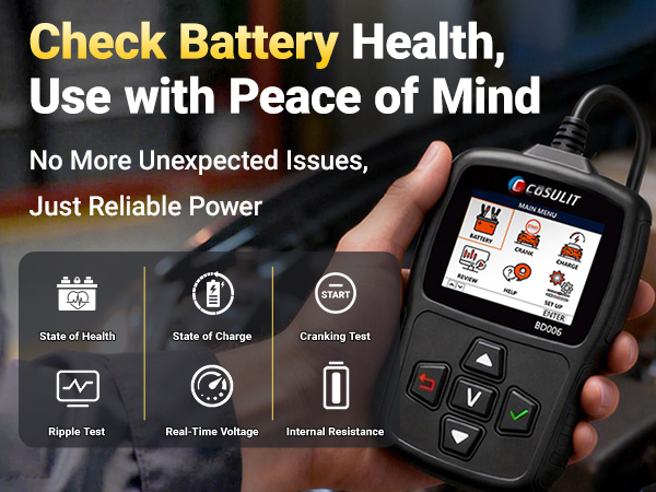 car battery tester