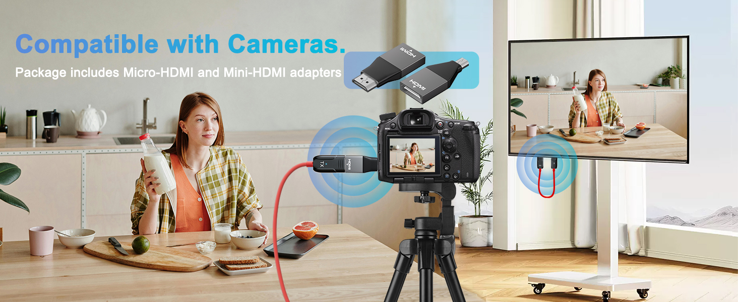 Wireless HDMI Transmitter and Receiver