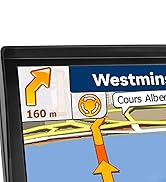 URFRU 9-Inch GPS Navigator for Car Truck RV, 2025 Offline Maps with Lifetime Free Updates, Touchs...