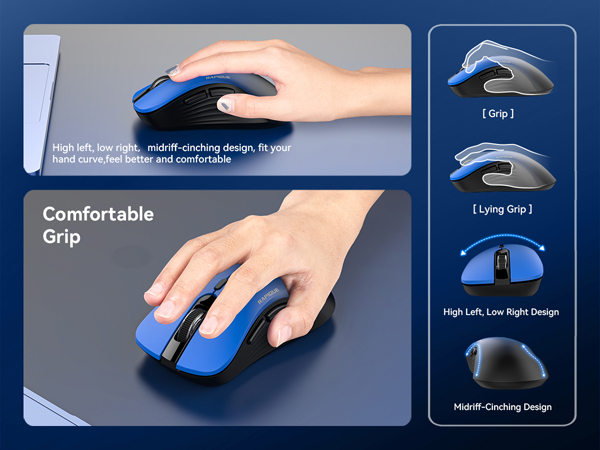 RAPIQUE R09 Bluetooth Wireless Mouse