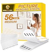 EMITEVER Picture Hanging Strips Heavy Duty, Damage Free Hanging Picture Hangers for Walls, Pictur...