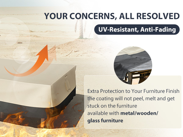 OUTDOOR SECTIONAL COVER