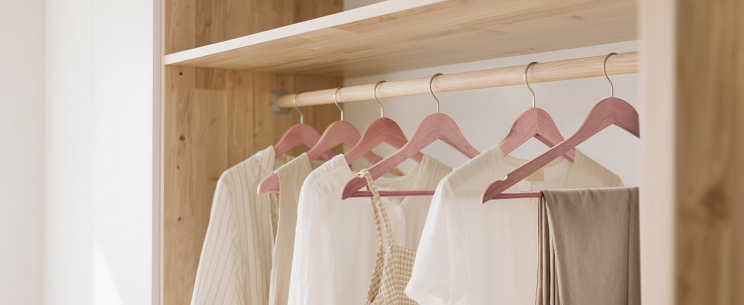 cedar hangers for closet