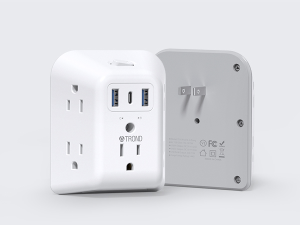 2 prong to 3 prong outlet adapter