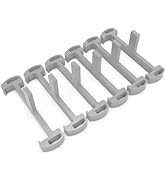 HTOH Plastic Clip for Linear Drain, Tile Tray Supporter, Grey Plastic Drain Clips for HTOH Tile-I...