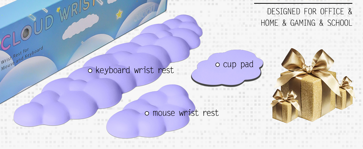 cloud wrist rest