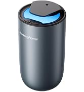 Waterless Diffuser for Essential Oil, Smart Car Air Freshener Diffuser with 3 Mist Grades & 3 LED...