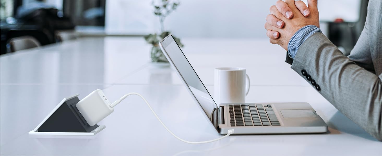 66W Fast Charging Wall Charger with 2 USB C 1 USB A Ports