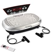 EILISON FitMaxx 3D XL Vibration Plate Exercise Machine - Whole Body Workout Vibration Platform w/...