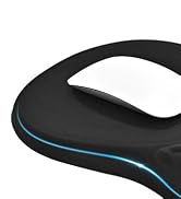 EooCoo Massage Ergonomic Mouse Pad with Wrist Rest, Dual-Slope Design for Carpal Tunnel Relief, L...