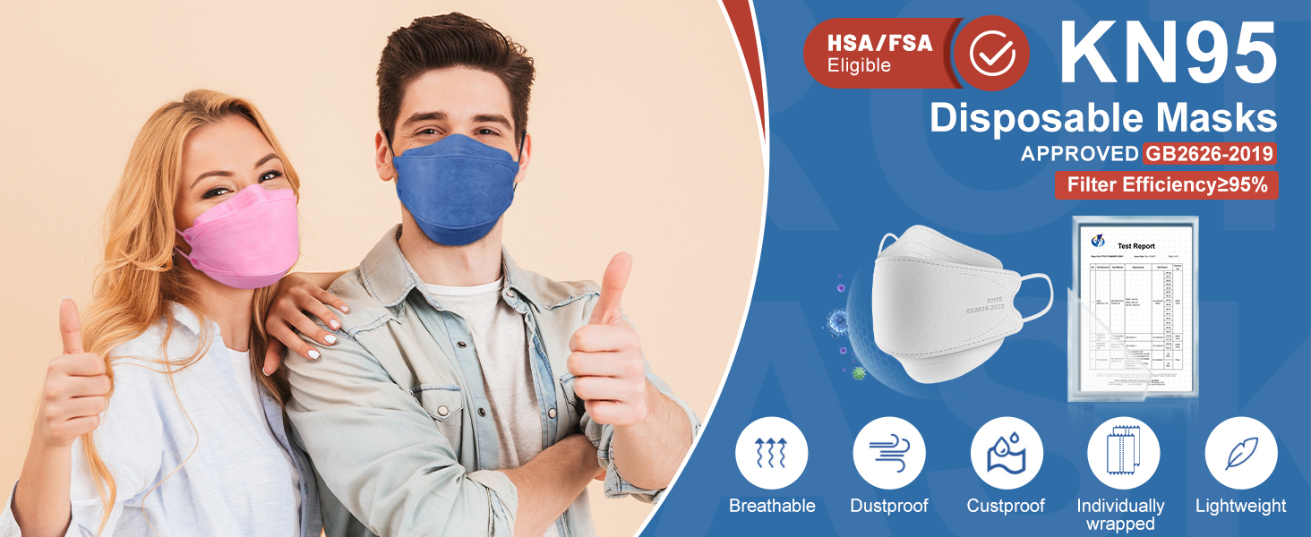 protective,kn95 face masks individually wrapped,fsa eligible items only list,fsa wearables,fsa hsa