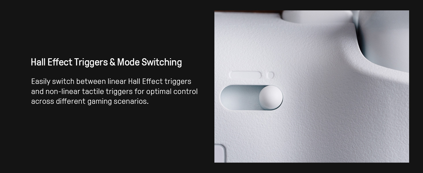 wireless gaming controller windows android hall effect triggers tmr joysticks