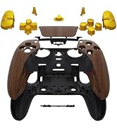 eXtremeRate Full Set Housing Shell with Buttons Touchpad Cover Compatible with ps5 Edge Controlle...