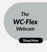 CA Essential Webcam Flex (WC-Flex) – Multi-function HD webcam with three mounting positions, Cent...